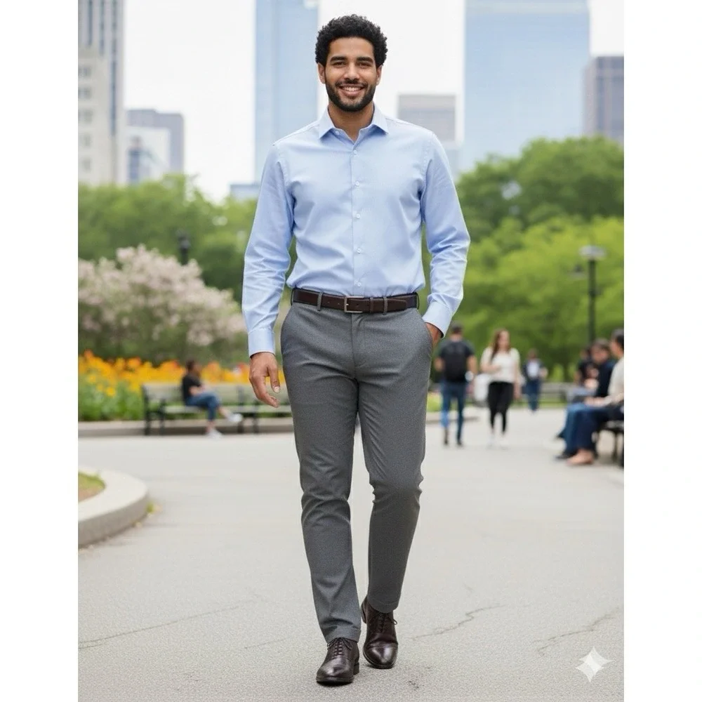 APT. 9 Men's Grey Dress Pants‎ Size 38 X 36